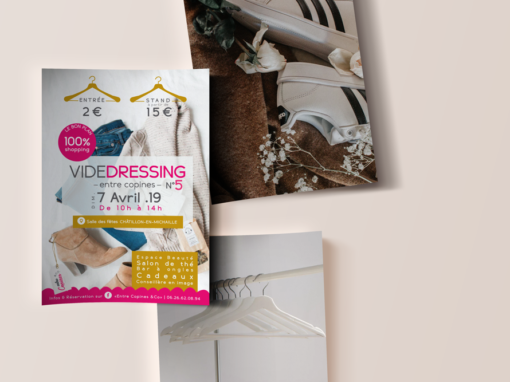 Vide-Dressing Entre Copines | Flyer